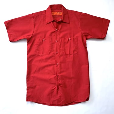 NEW Old Stock Vintage Red Kap Work Shirt ~ S ~ Work Wear ~ Made in USA ~ Short Sleeve 