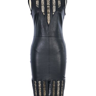 Jitrois Leather Cutout Dress | New / Found - Los Angeles, CA | ATTIC