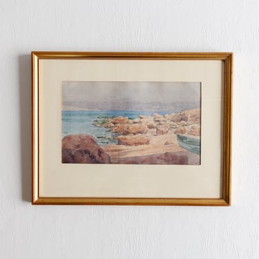 le rivage rocheux