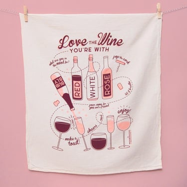 Wine Dish Towel - SECONDS