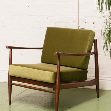 Danish Modern Easy Chair Restored