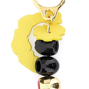 Loewe Women Multicolor Metal And Leather Key Ring