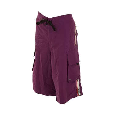 Galliano Purple Cargo Shorts