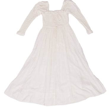 Dôen Voile Embroidered Dress