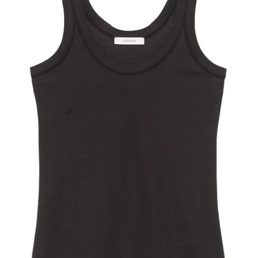 Lemaire Women Ribbed Cotton Tank Top