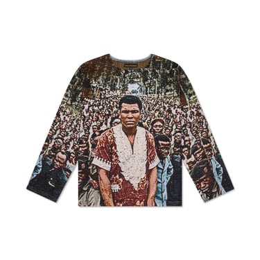 Muhammad Ali Tapestry Sweater