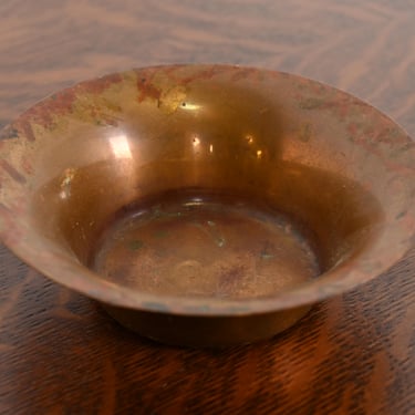 Joseph Heinrichs Arts and Crafts Bronze Bowl