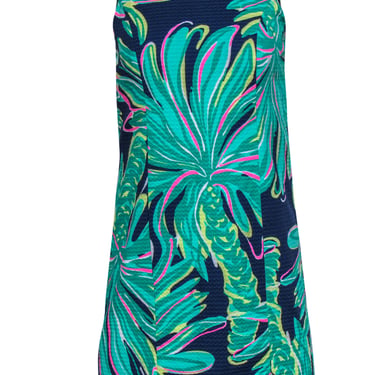Lilly Pulitzer - Navy, Green & Pink Palm Tree | Current Boutique - DMV -  Bethesda, Clarendon, DC, Old Town | ATTIC