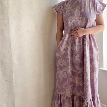 lilac garden dress