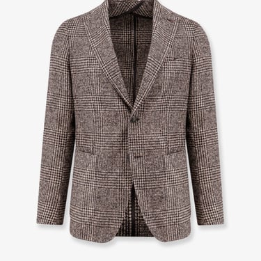 Tagliatore Man Tagliatore Man Brown Blazers E Vests