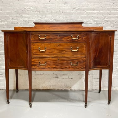 Antique SHERATON styled Mahogany SIDEBOARD / Server, c. 1910’s 
