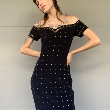 Tadashi Studded Dress