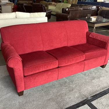 Red Flexsteel Sofa