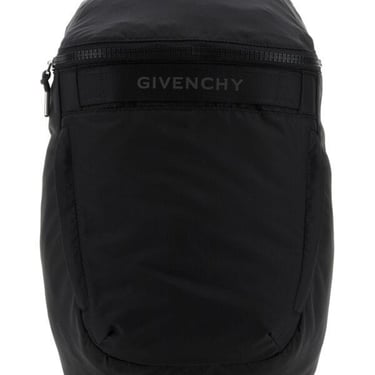 Givenchy Men Black Nylon G-Trek Backpack