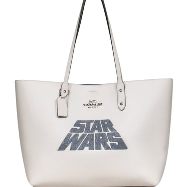 Coach - Cream Leather Star Wars Limited Edition Tote