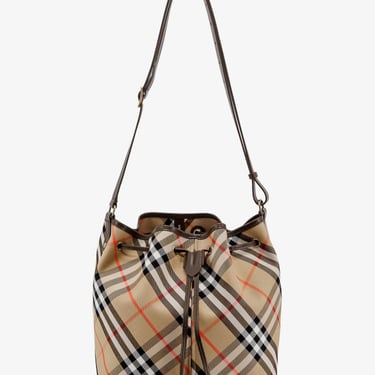 Burberry Women Burberry Beige Bucket Bags