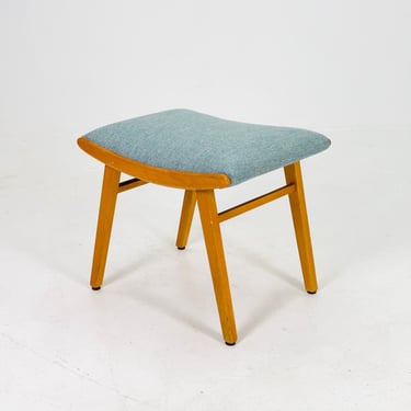 Mid century modern German ottoman/footstool make up stool from the 50s 