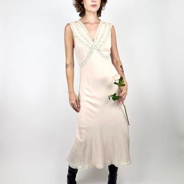 Lace for Luna 1930s Slip Dress