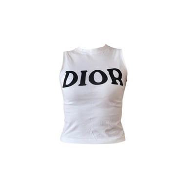 Dior White Tank Top