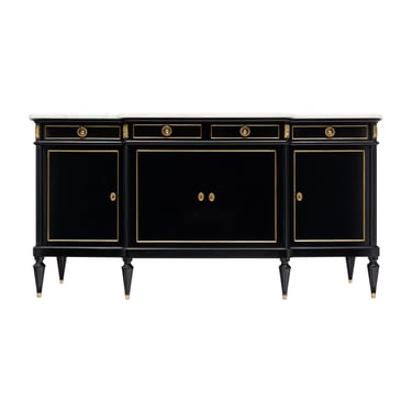 Louis XVI Ebonized French Buffet