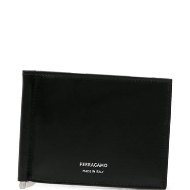 Ferragamo Men Bi-Fold Wallet With Money Clip