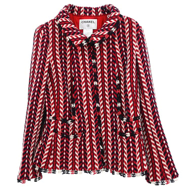 Chanel 2004 Jacket Red #40