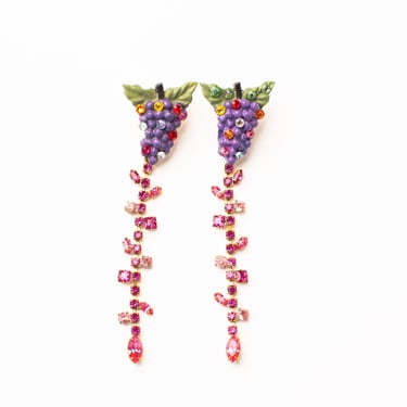 HTT x BZ - Glorious Grape Earrings