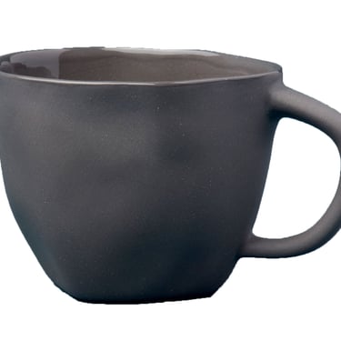 Tam Stoneware Cappuccino Cup, Slate