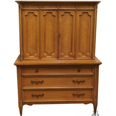 AMERICAN OF MARTINSVILLE Italian Neoclassical Tuscan Style 42" Chest on Chest 3114-6 