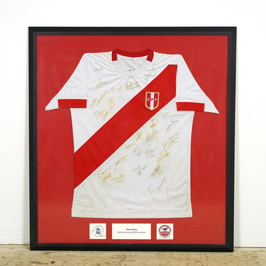 Signed Team Peru Belmont Spring 2018 Champions Jersey