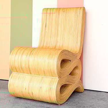 Natural Rattan Snake Chair