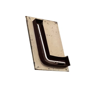 Large Vintage Neon Marquee Letter "L" From Pan American Auditorium 
