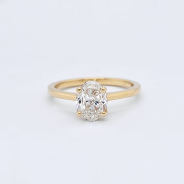 Marjorie Oval Engagement Ring Setting
