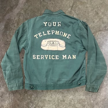 Vintage 1950’s Telephone Service Work Jacket