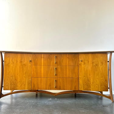 Exoskeleton MCM walnut dresser by Piet Hein 