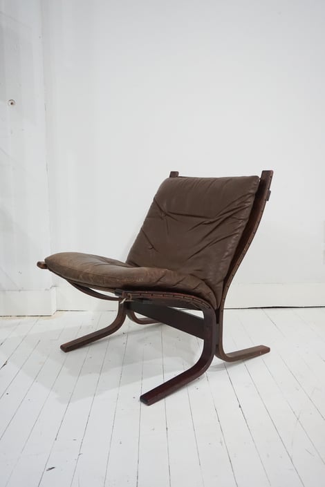 vintage lowback "siesta" chair by ingmar relling for westnofa