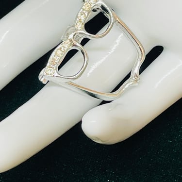 Eyeglasses, Eyeglass Holder Brooch