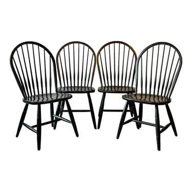 Ethan Allen Gilbert Windsor Side Chairs - Set of 4 