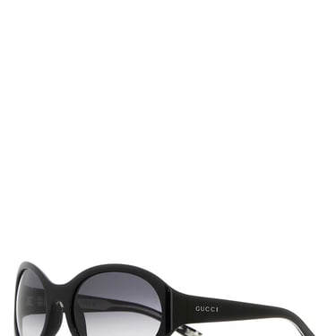 Gucci Women Black Acetate Sunglasses