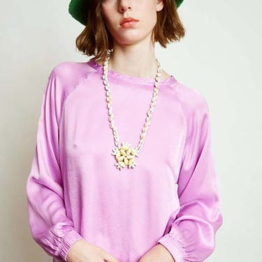 Aquarius Cocktail Clem Sweatshirt - Lilac Satin