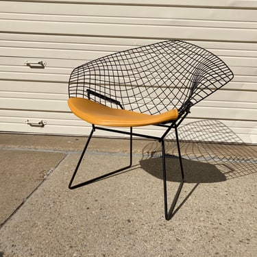 Vintage Knoll Harry Bertoia Diamond Wire Chair 