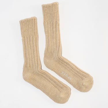 Japanese Organic Cotton Low Gauge Socks in Green