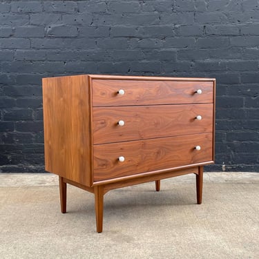 Mid-Century Modern Walnut Dresser by Kipp Stewart for Drexel, c.1960’s 