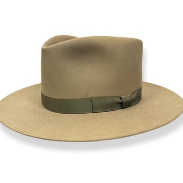 1960s Stetson 3x BEAVER OPEN ROAD 7 Hat Fedora Cowboy