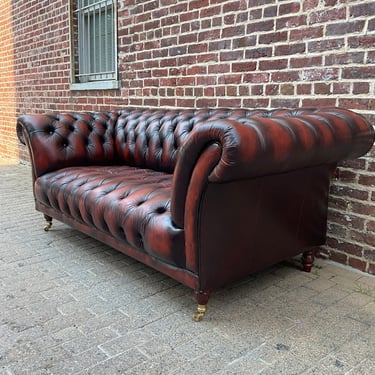 English Leather Chesterfield