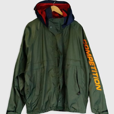 Vintage Nautica Competition Hooded Jacket Sz XL