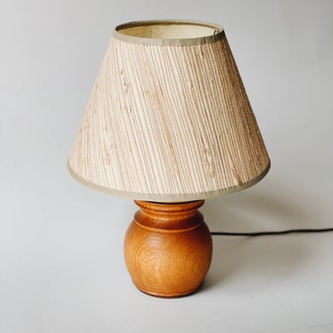 Small Wood Lamp