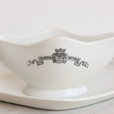 Grands Hotels Limoges Gravy Boat