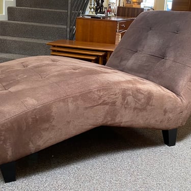 Item #TP1 Contemporary Brown Chaise