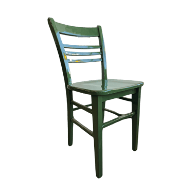 Green Lacquered Children's Chair